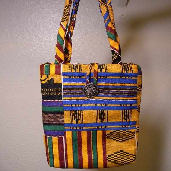 Colorful 2-Piece Set Kufi & Handbag by CB - Picture 3 of 13